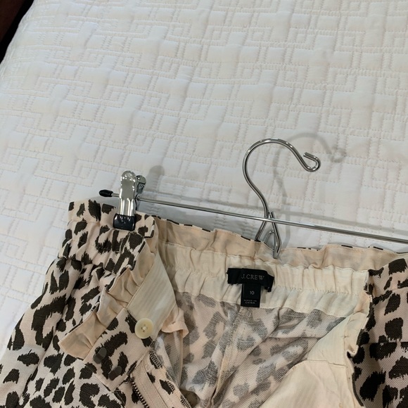 Leopard print cropped pants - Picture 4 of 11